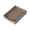 Dacasso Protacini Breeze Beige Italian Patent Leather Front-Load Letter Tray A6301 - alternate 2